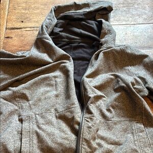 Gray Zip-Up Hoodie